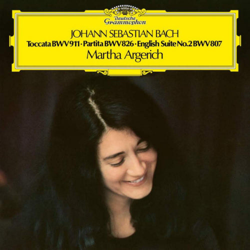 Johann Sebastian Bach - Toccata bwv911/partita bwv826/suite anglaise n°2 bwv807 (LP)