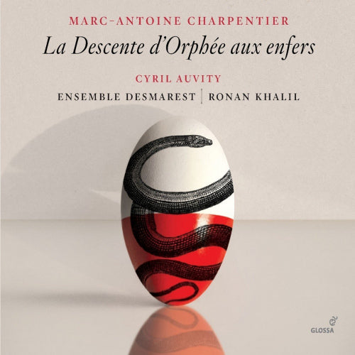 Cyril Auvity - Ensemble Desmarest / Ronan Khalil - La descente d'orphã©e aux enfers (CD)