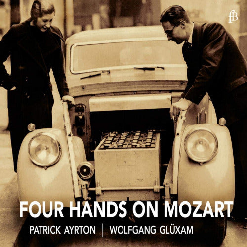 Patrick Ayrton /wolfgang Gluxam - Four hands on mozart (CD)