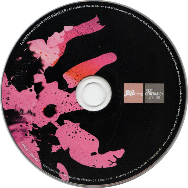 Clemens Gutjahr Trio - Monster (tweedehands CD) - Velvet Music