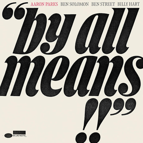 Aaron Parks - By all means (LP) - Velvet Music