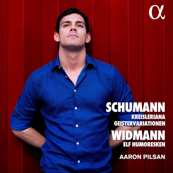 Aaron Pilsan - Schumann: Kreisleriana Geistervariationen / Widmann: Elf Humoresken (CD) - Velvet Music