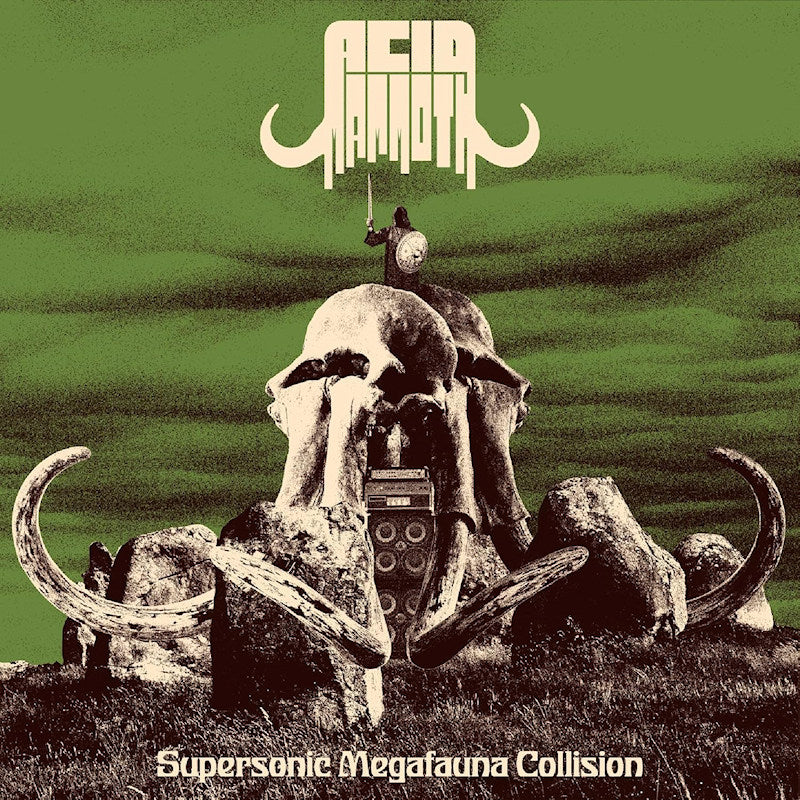Acid Mammoth - Supersonic megafauna collison -white/green/orange vinyl- (LP) - Velvet Music