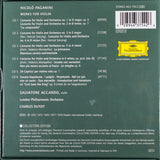 Salvatore Accardo Plays Niccolò Paganini, London Philharmonic Orchestra, Charles Dutoit - Complete Recordings (tweedehands CD) - Velvet Music
