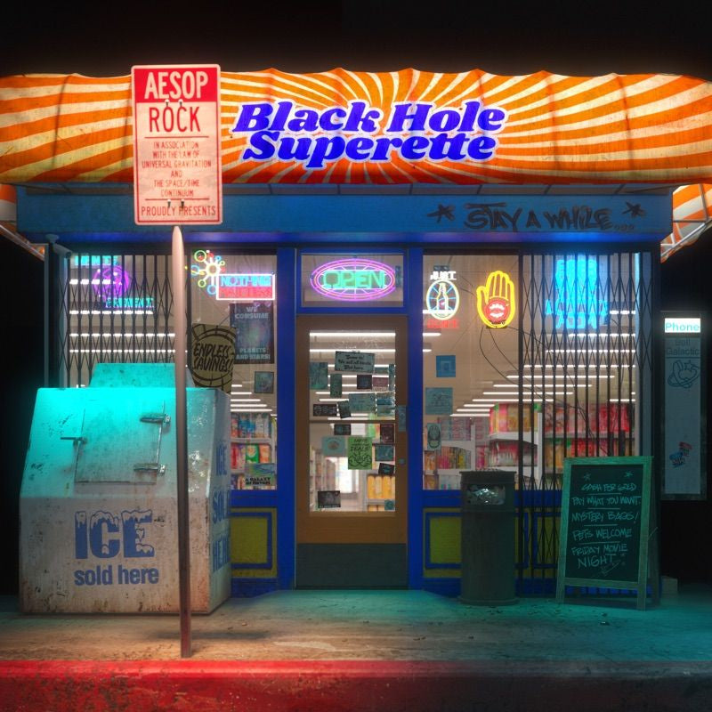 Aesop Rock - Black hole superette (black ice) (LP)