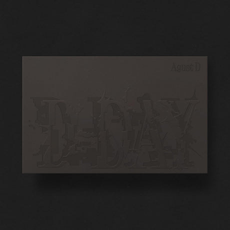 Agust D - D-day (vers. 2) (CD) - Velvet Music