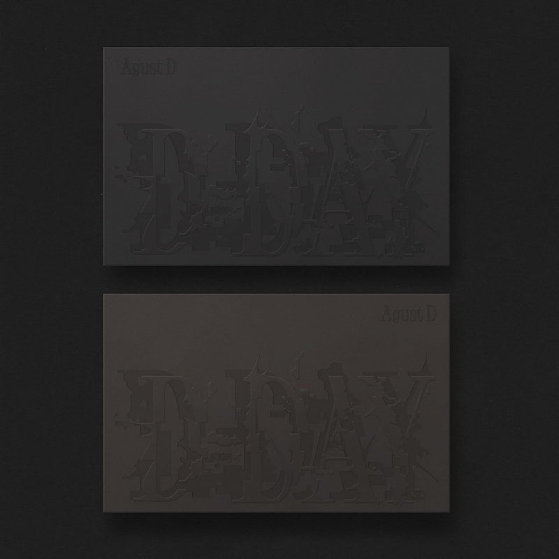 Agust D - D-day (incl. photobook) (CD)