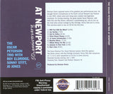 Oscar Peterson Trio, The With Roy Eldridge, Sonny Stitt & Jo Jones - The Oscar Peterson Trio At Newport (tweedehands CD) - Velvet Music