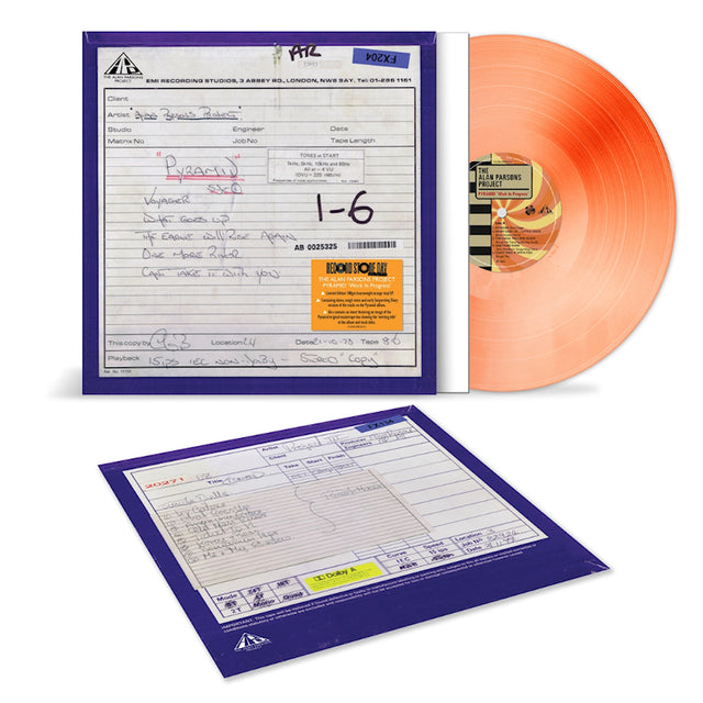 Alan Parsons Project - Pyramid Work In Progress -orange vinyl- (LP) - Velvet Music