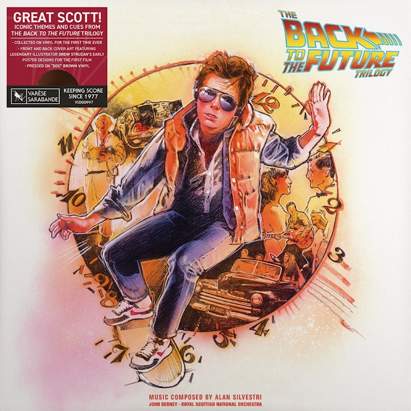 Alan Silvestri & John Debney & Royal Scottish National Orchestra - The back to the future trilogy (LP) - Velvet Music