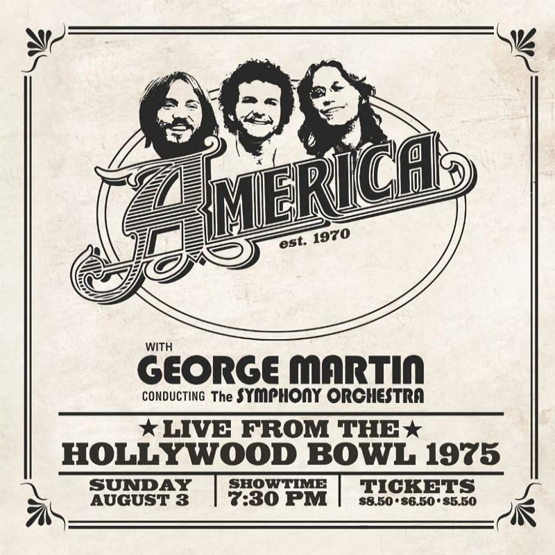 America - America live at the hollywood bowl 1975 (LP)