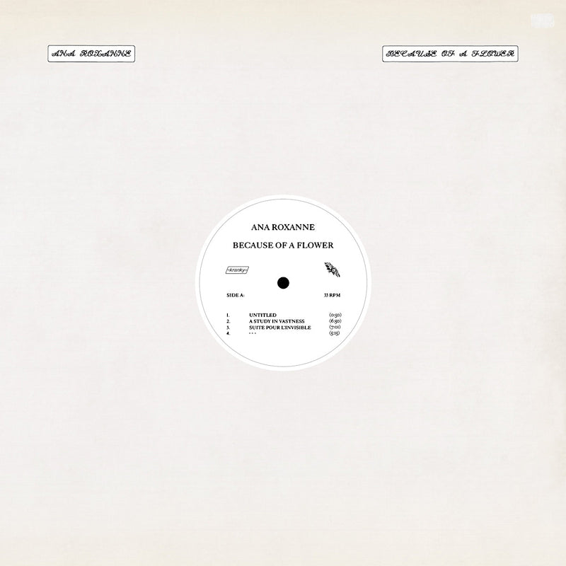 Ana Roxanne - Because of a flower (LP)