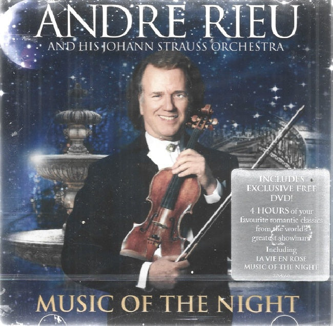 André Rieu And His Johann Strauß Orchestra - Music Of The Night (CD) - Velvet Music