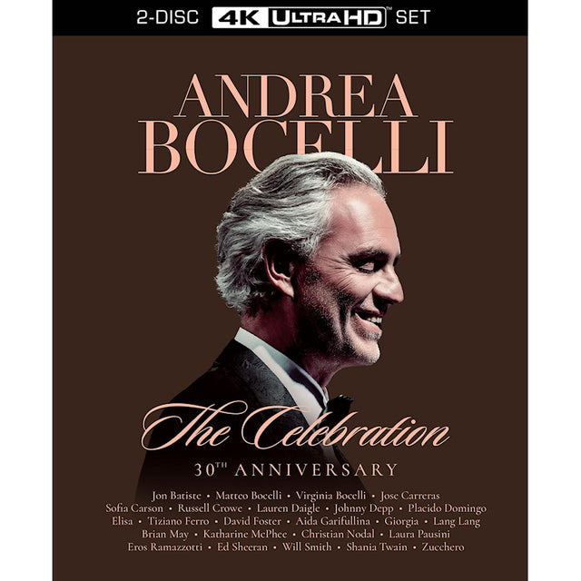 Andrea Bocelli - The celebration 30th anniversary (diversen) - Velvet Music