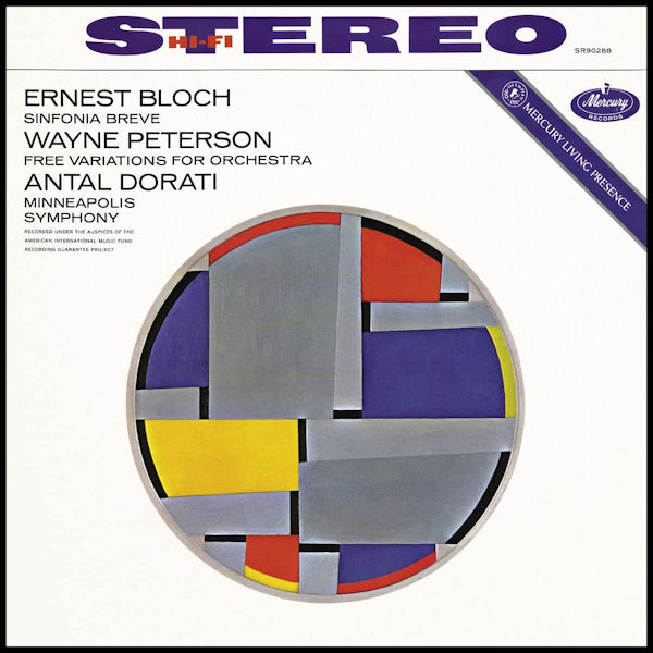 Antal Dorati / Minneapolis Symphony - Sinfonia breve / free variations for orchestra (LP) - Velvet Music
