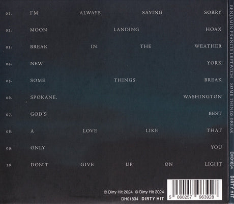 Benjamin Francis Leftwich - Some Things Break (CD) - Velvet Music
