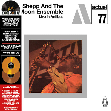 Archie Shepp & The Full Moon Ensemble - The Complete Live in Antibes (LP) - Velvet Music