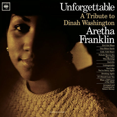 Aretha Franklin - Unforgettable: a tribute to dinah washington (LP) - Velvet Music