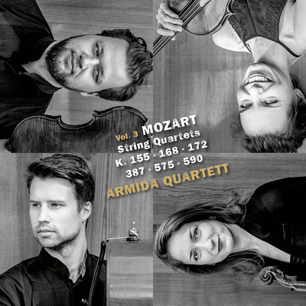 Armida Quartett - Mozart string quartets vol. 3 (CD) - Velvet Music