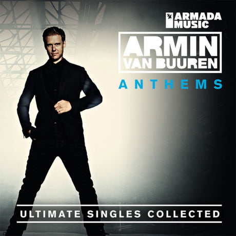 Armin Van Buuren - Anthems: ultimate singles collected -blue, black & white marbled vinyl- (LP) - Velvet Music