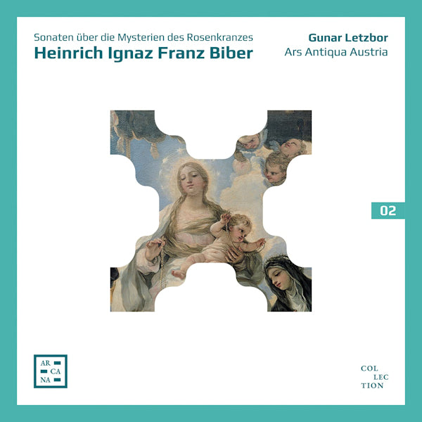 Ars Antiqua Austria / Gunar Letzbor - Sonaten uber die mysterien des rosenkranzes (CD) - Velvet Music