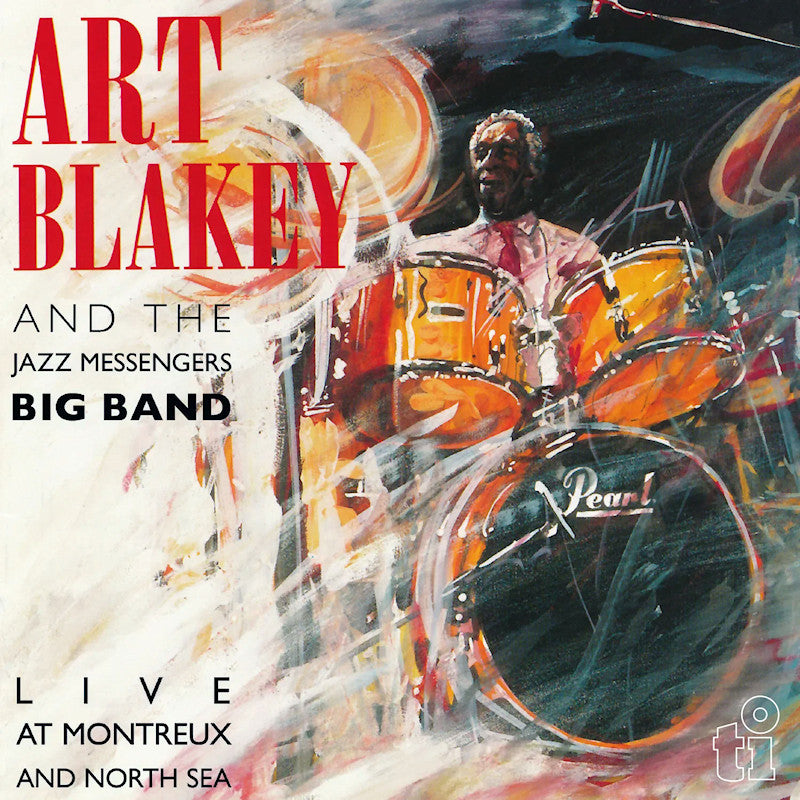 Art Blakey And The Jazz Messengers Big Band - Live at montreux and north sea (LP) - Velvet Music