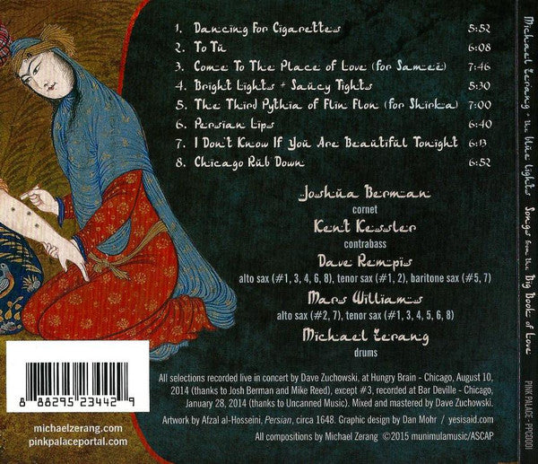 Michael Zerang & The Blue Lights - Songs From The Big Book Of Love (tweedehands CD) - Velvet Music