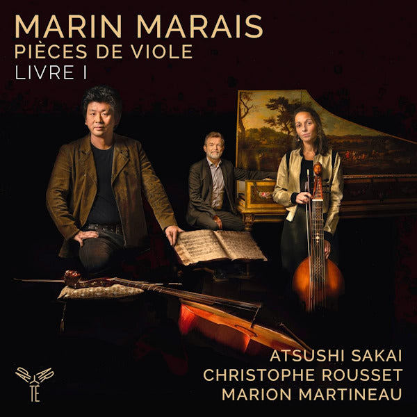 Atsushi Sakai / Christophe Rousset / Marion Martineau - Marin Marais: pieces de viole livre I (CD) - Velvet Music
