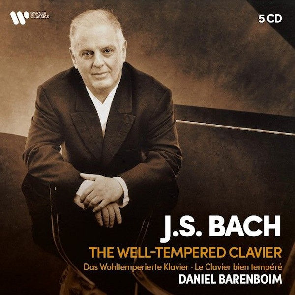 Daniel Barenboim - Bach: the well-tempered clavier (CD) - Velvet Music