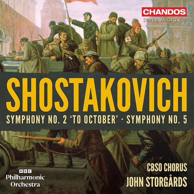 Bbc Philharmonic Orchestra & John Storgards - Shostakovich: symphony no. 2 (CD) - Velvet Music