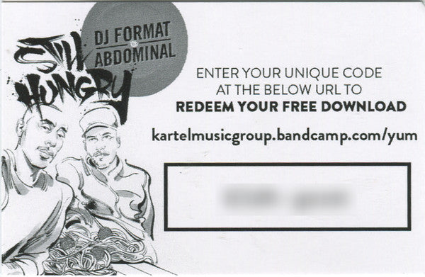 DJ Format & Abdominal - Still Hungry (LP) - Velvet Music