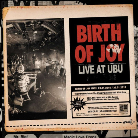 Birth Of Joy - Live at ubu (LP)