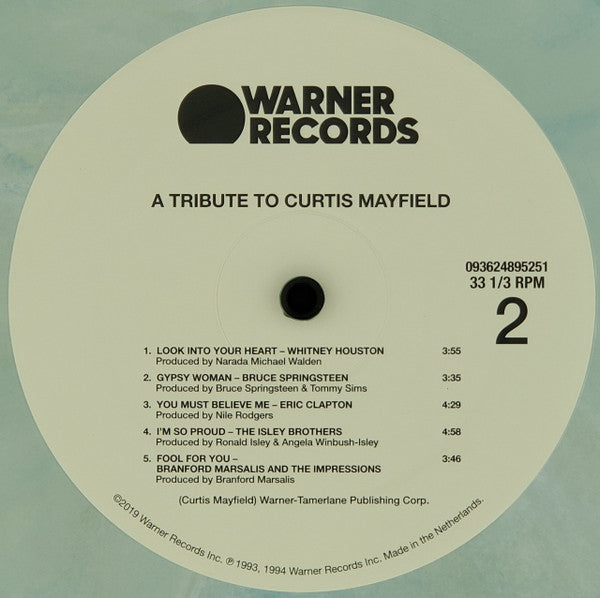 Various - A Tribute To Curtis Mayfield (LP) - Velvet Music