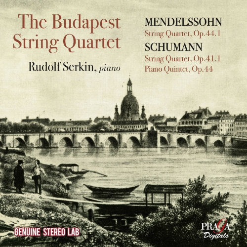 Budapest String Quartet - Plays mendelssohn/schumann (CD) - Velvet Music