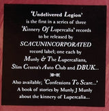 Munly & The Lupercalians - Kinnery of Lupercalia; Undelivered Legion (LP) - Velvet Music