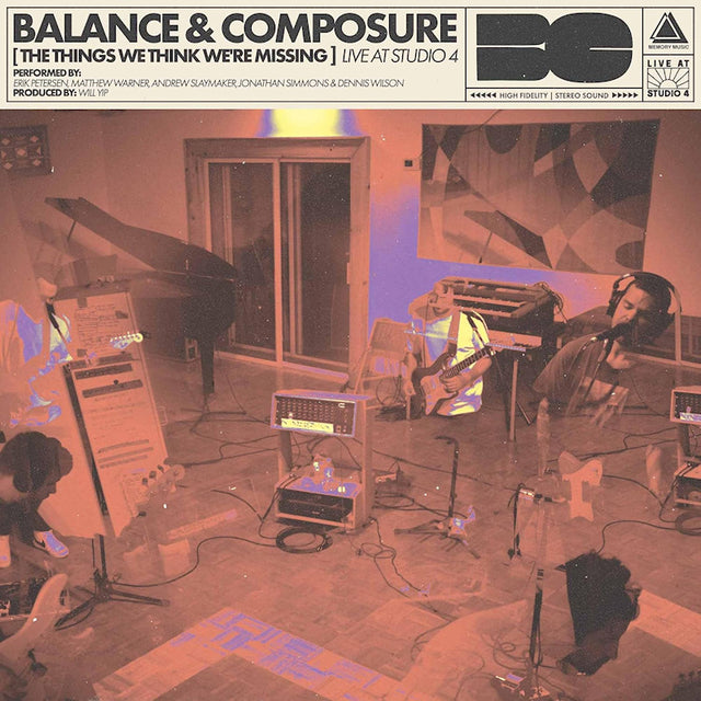 Balance And Composure - The things we think we're missing live at studio 4 (LP) - Velvet Music