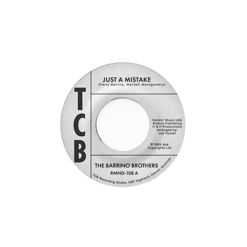 Barrino Brothers - Just a mistake (7-inch single) - Velvet Music