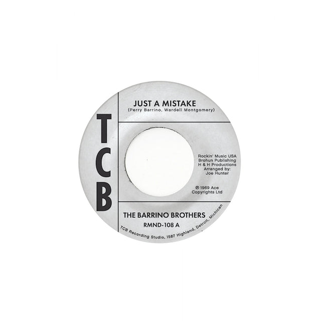 Barrino Brothers - Just a mistake (7-inch single) - Velvet Music
