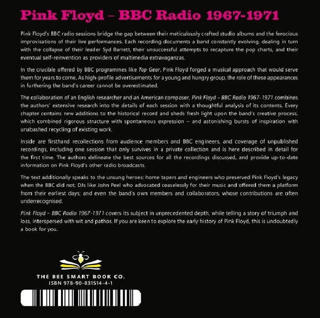 Pink Floyd - Bbc radio 1967-1971 / ian priston & phil salathe (livre/imprimé)