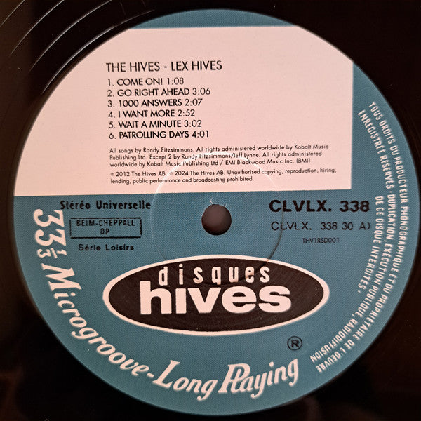 Hives, The - Lex Hives (LP)