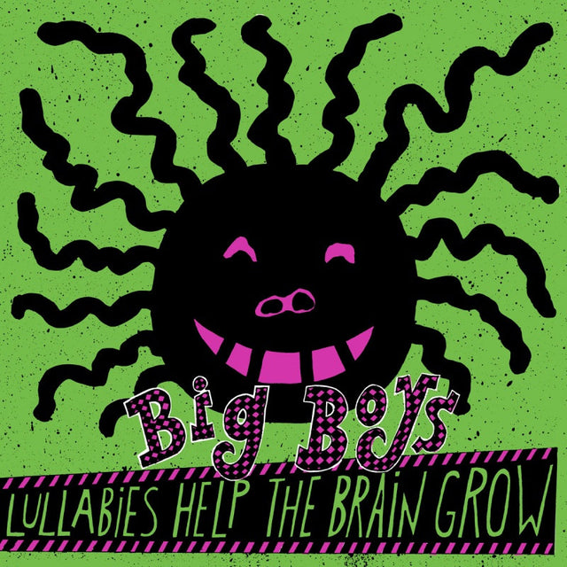 Big Boys - Lullabies help the brain grow -opaque pink vinyl- (LP) - Velvet Music