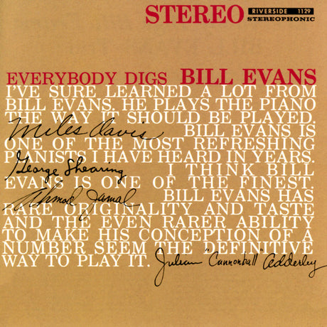 Bill Evans - Everybody Digs Bill Evans (LP)
