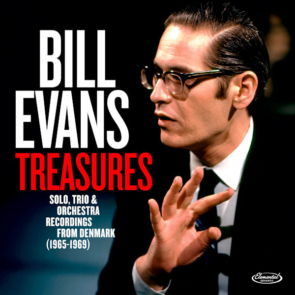 Bill Evans - Treasures: solo, trio & orchestra recordings from denmark (CD) - Velvet Music