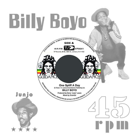 Billy Boyo & Roots Radics - 7-one spliff a day/one dub a day (LP) - Velvet Music