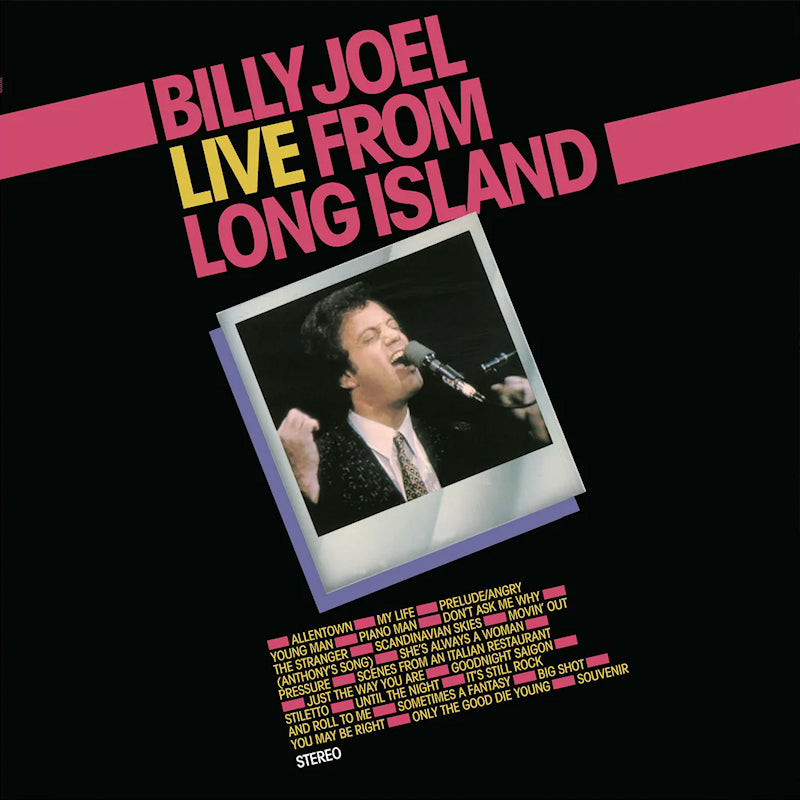Billy Joel - Live from long island (LP) - Velvet Music
