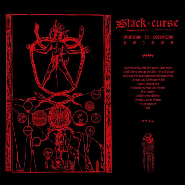Black Curse - Burning in celestial poison (LP) - Velvet Music