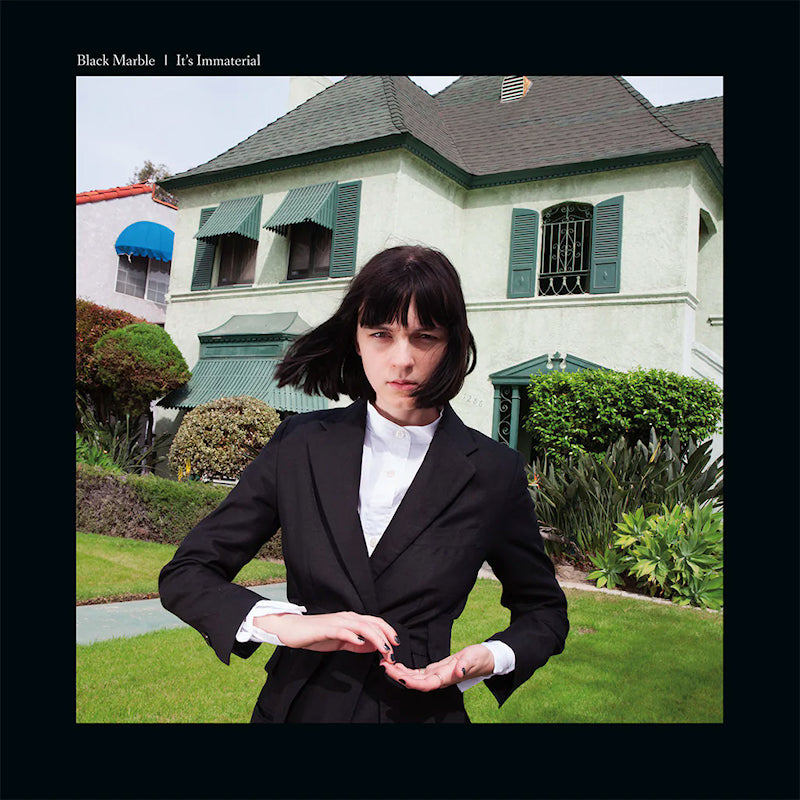 Black Marble - It's immaterial (marbled black & white) (LP) - Velvet Music