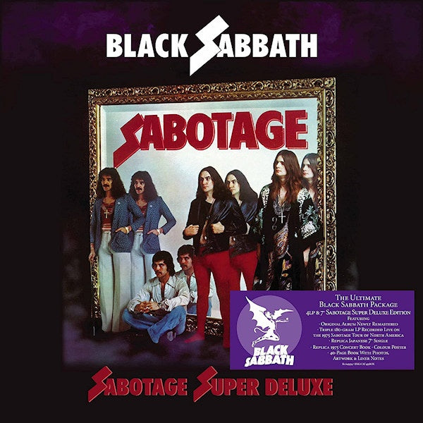 Black Sabbath - Sabotage super deluxe (LP) - Velvet Music