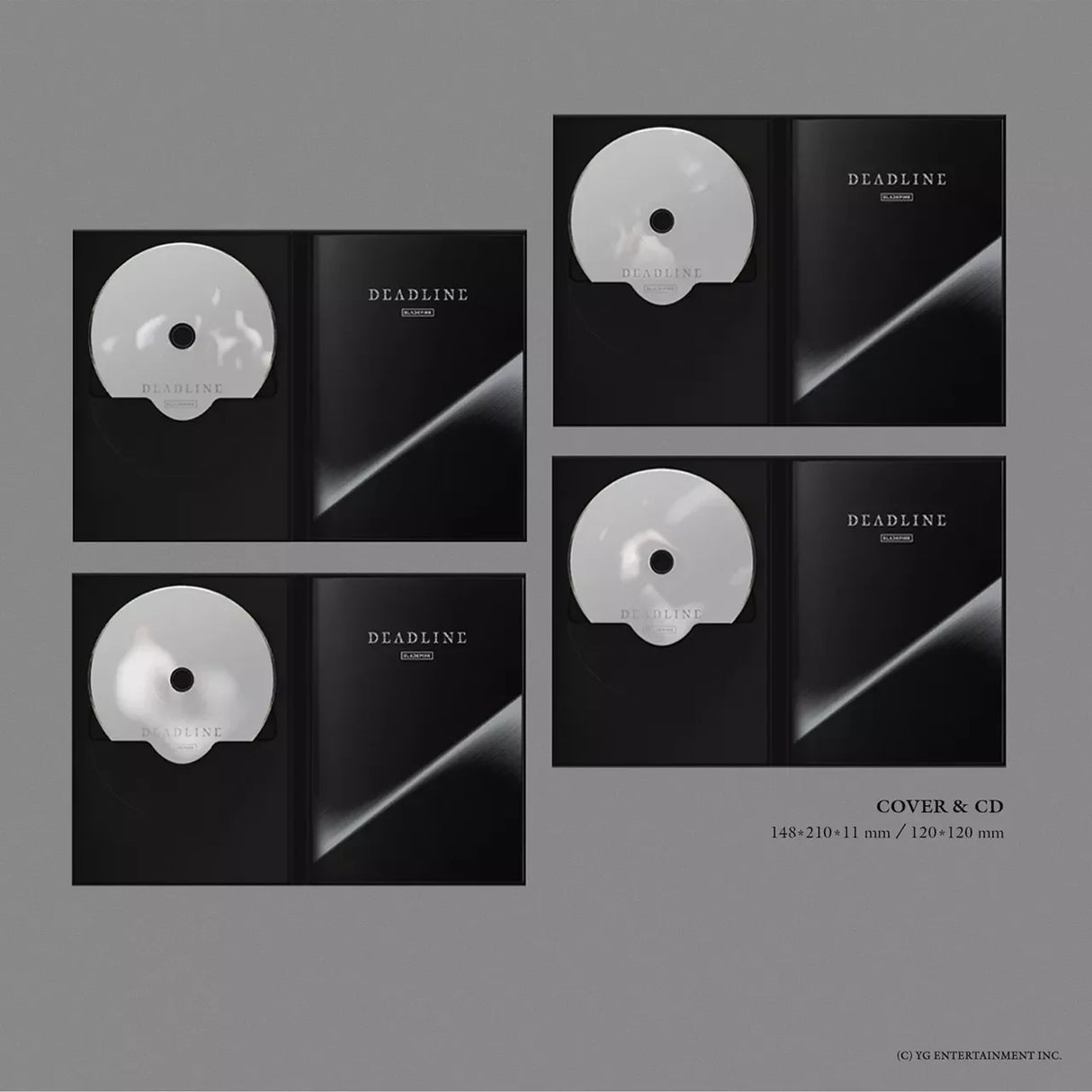 Blackpink - Deadline SILVER Version_JENNIE (3rd MINI ALBUM CD) - Velvet Music