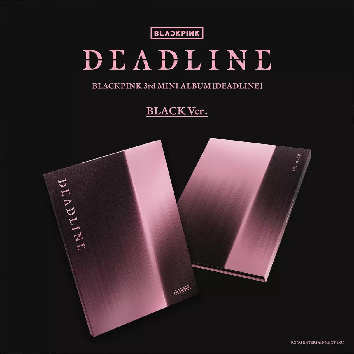 Blackpink - Deadline BLACK Version (3rd MINI ALBUM CD)